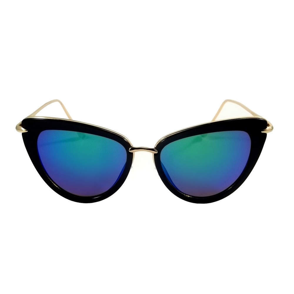 Willow Cat Eye Sunglasses Metal Vintage Fashion